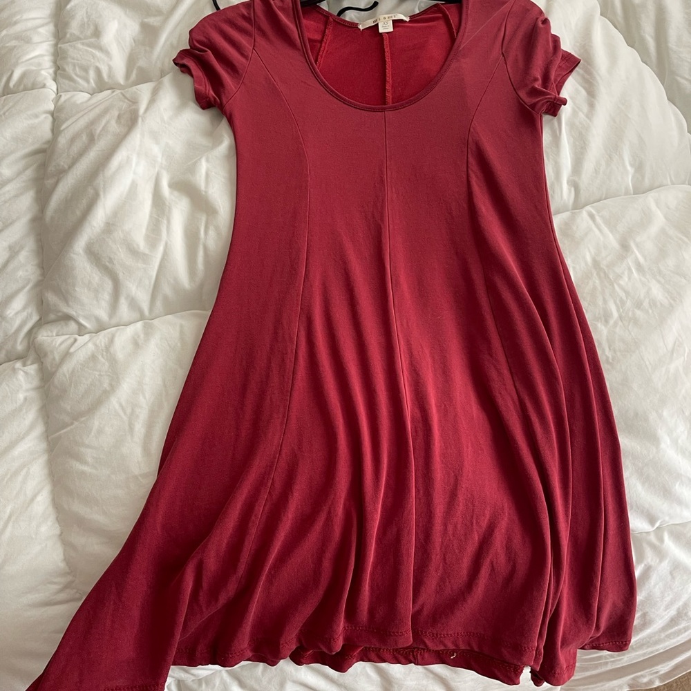 Red Short sleeve dress